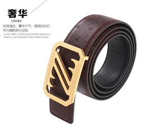 Leather belt